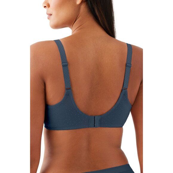 🆕WACOAL Back Appeal Non-padded Underwire Bra 38G Navy Blue #855303 - Picture 2 of 7